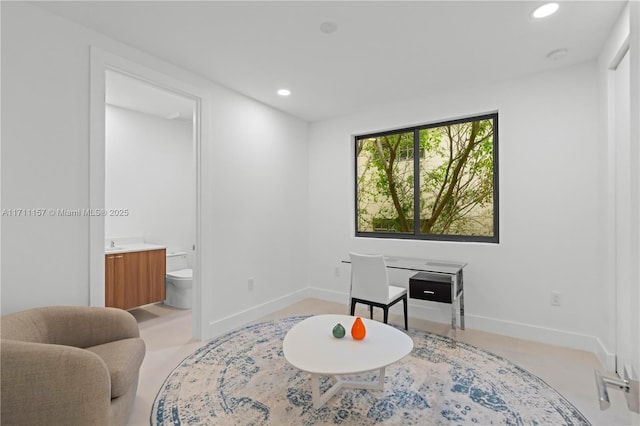 909 NE 16th Ave, Fort Lauderdale, FL 33304 - office featuring recessed lighting and baseboards