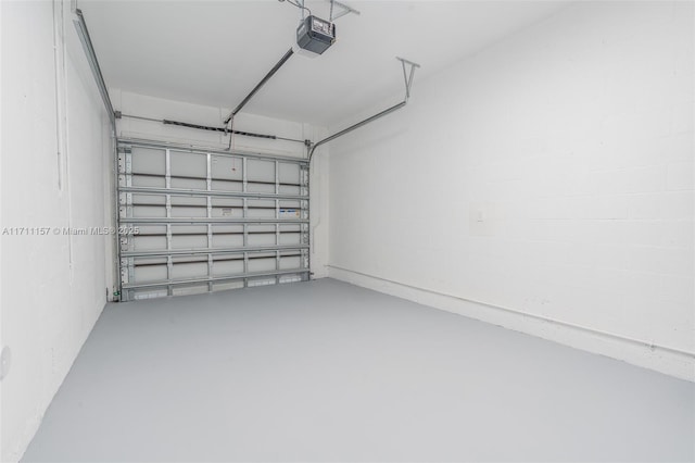 909 NE 16th Ave, Fort Lauderdale, FL 33304 - garage featuring a garage door opener