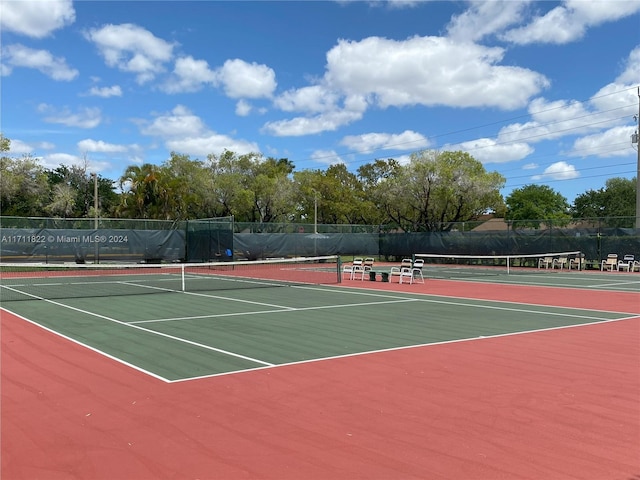 view of sport court with basketball court