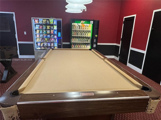 view of game room