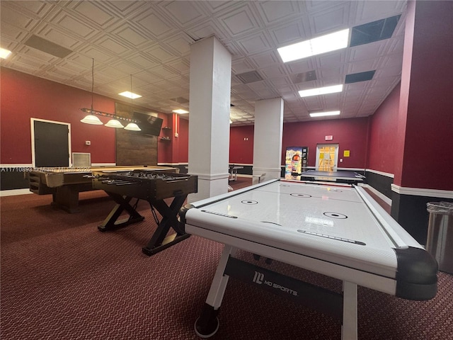 view of game room