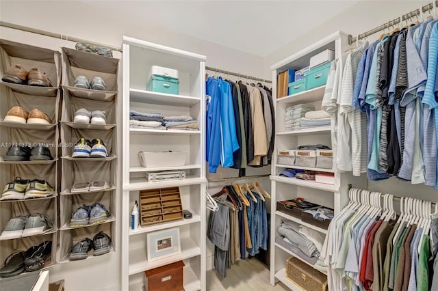 view of spacious closet