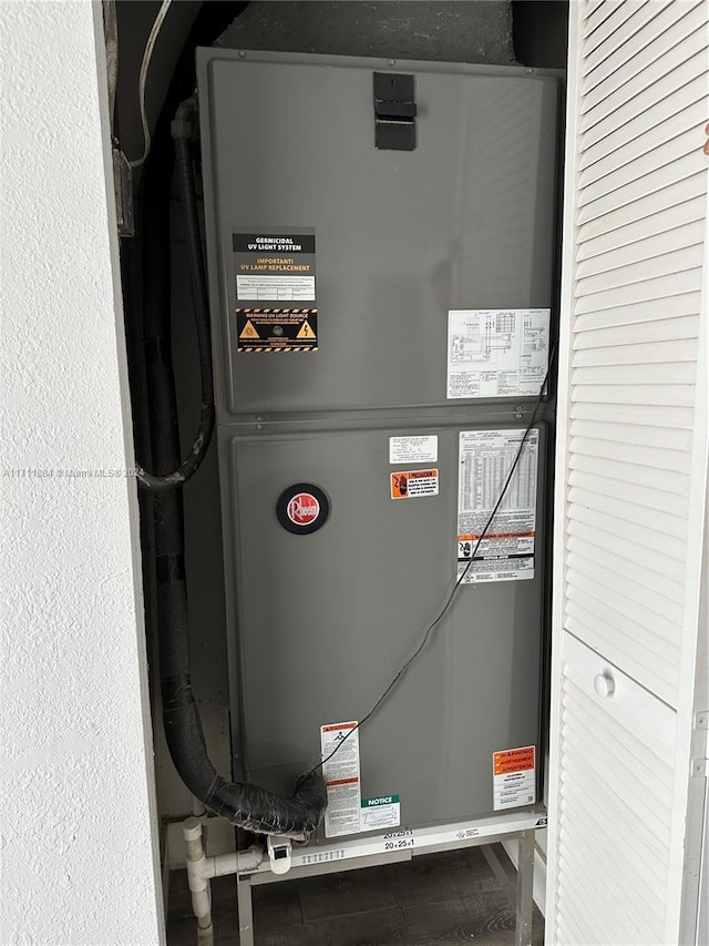 utilities with heating unit