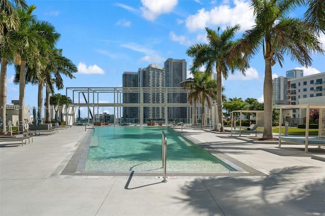 view of swimming pool