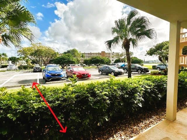 1016 Newcastle A 1016, Boca Raton, FL 33434 - view of uncovered parking lot
