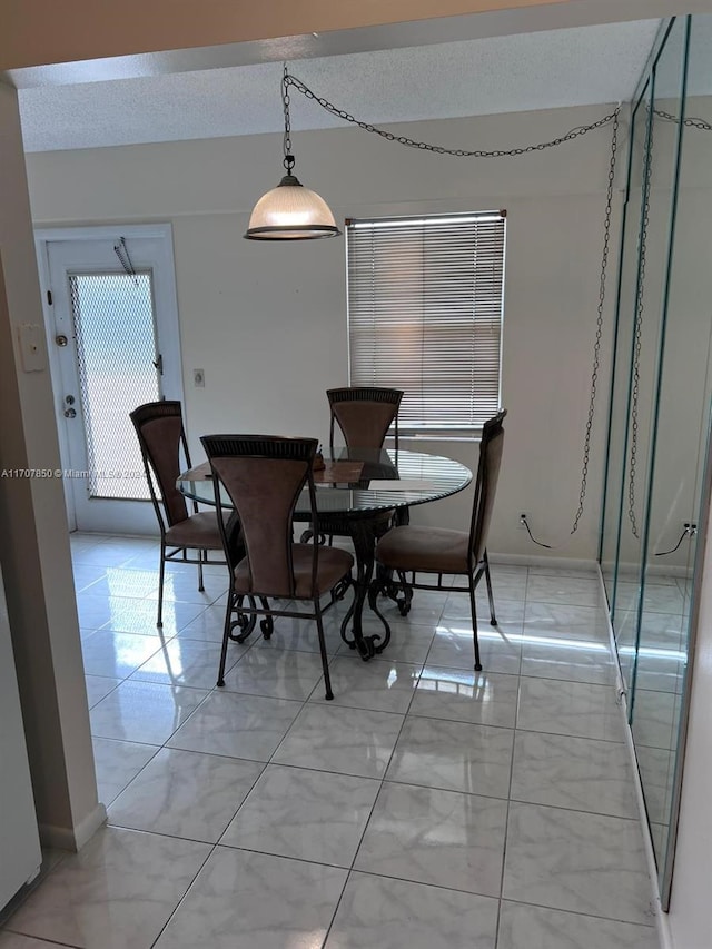 view of dining area