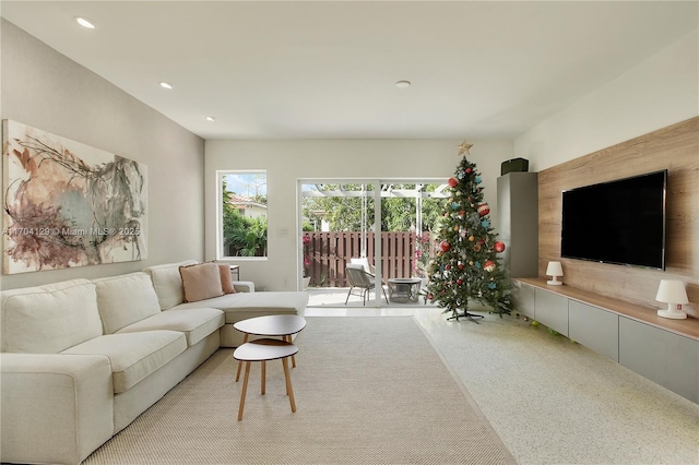 9008 Dickens Ave, Surfside, FL 33154 - living area with recessed lighting