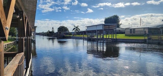 property view of water