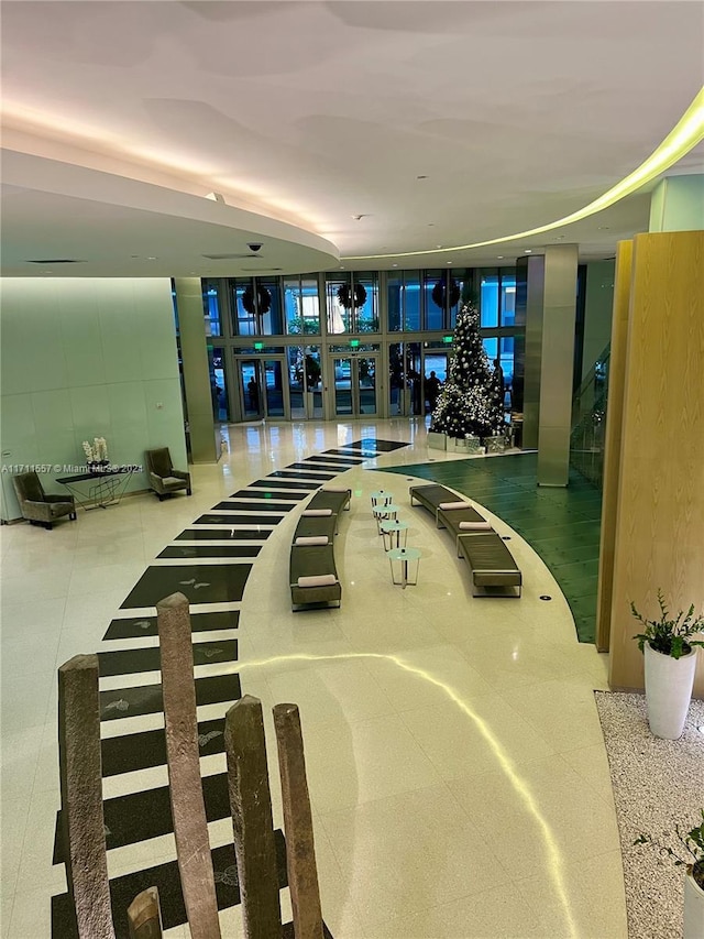 view of building lobby