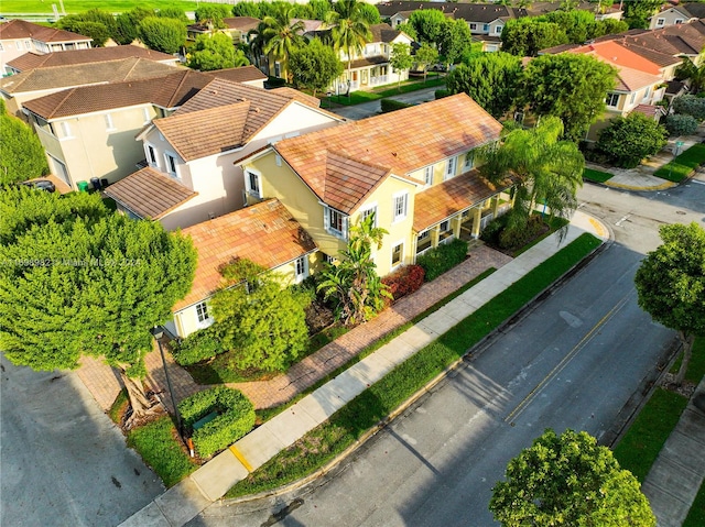 aerial view