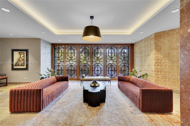 11113 Biscayne Blvd Unit 255, Miami, FL 33181 - building lobby featuring recessed lighting