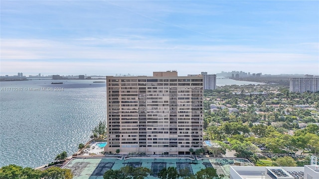 11113 Biscayne Blvd Unit 255, Miami, FL 33181 - view of property featuring a view of city and a water view