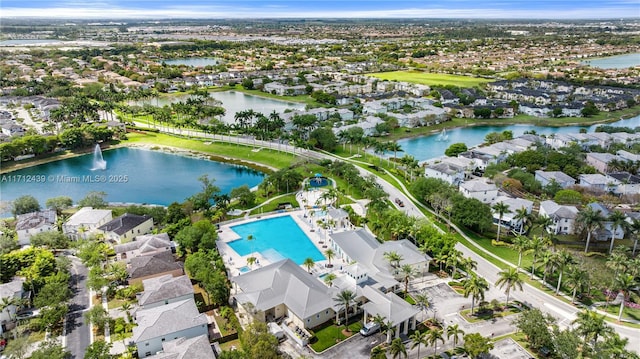 3217 SE 4th Ct Unit 3217, Homestead, FL 33033 - bird's eye view featuring a water view and a residential view