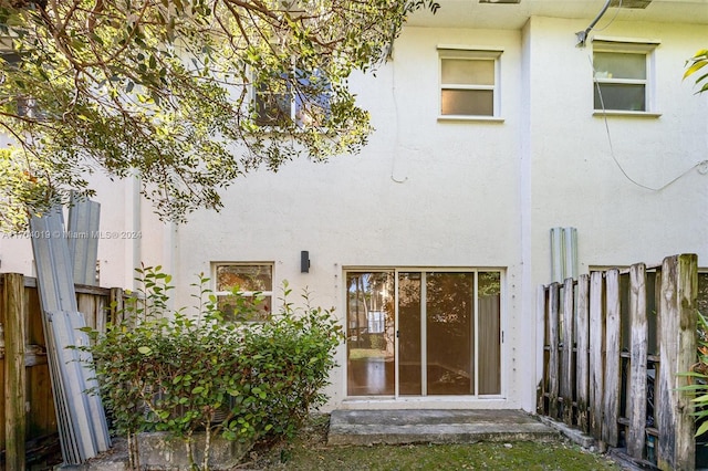 view of rear view of property