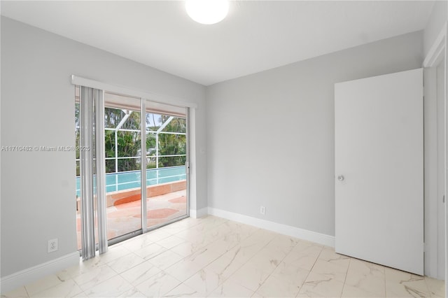 view of unfurnished room