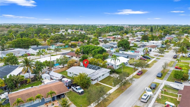 aerial view