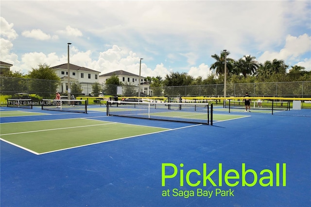 view of sport court with basketball court