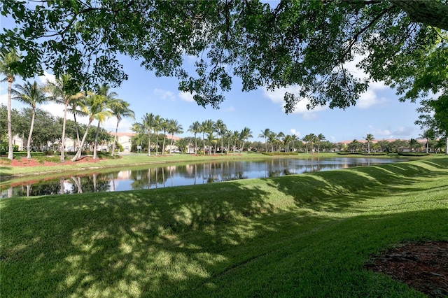 view of water feature