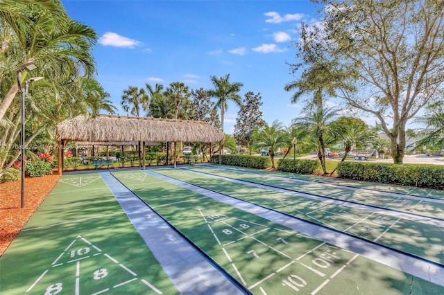 surrounding community featuring a gazebo