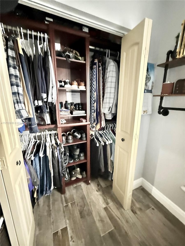 view of closet