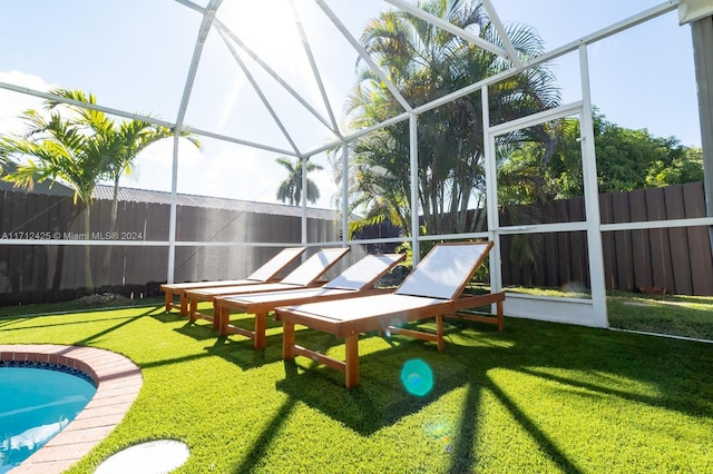 unfurnished sunroom featuring plenty of natural light