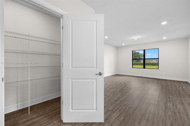 view of closet