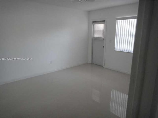 view of empty room