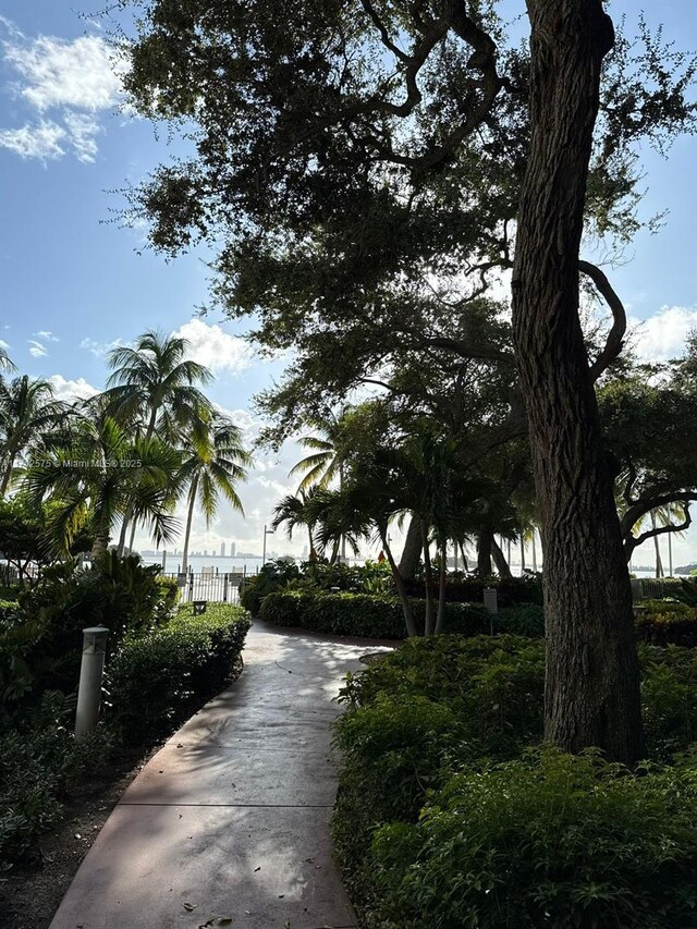 exterior space featuring a water view