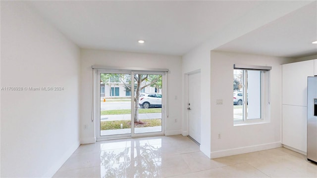 view of doorway to outside