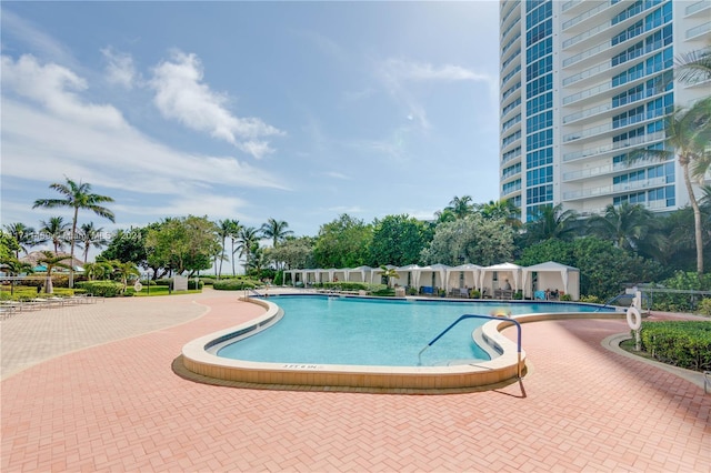 view of swimming pool