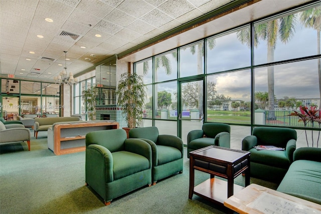 view of building lobby