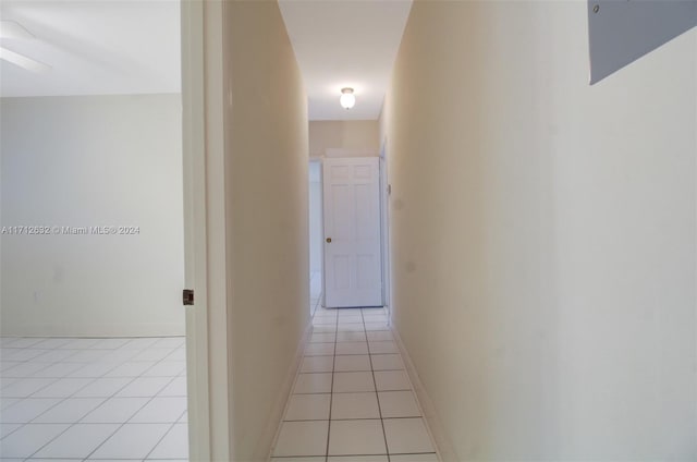4241 Red Rd, Coral Gables, FL 33134 - hall featuring light tile patterned floors