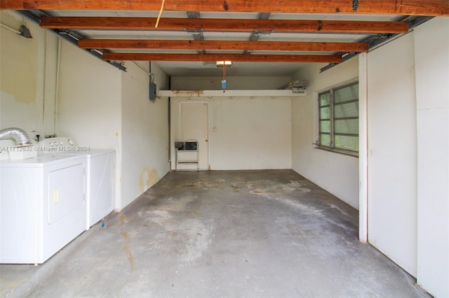 4241 Red Rd, Coral Gables, FL 33134 - garage with separate washer and dryer