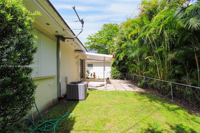 4241 Red Rd, Coral Gables, FL 33134 - fenced backyard with a patio
