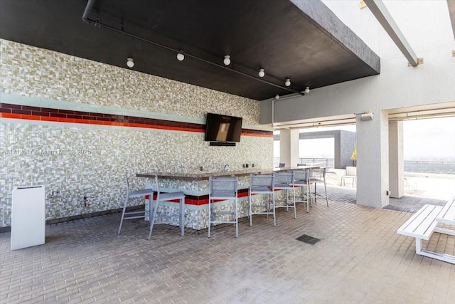 60 SW 13th St Unit 4606, Miami, FL 33130 - view of patio with a bar
