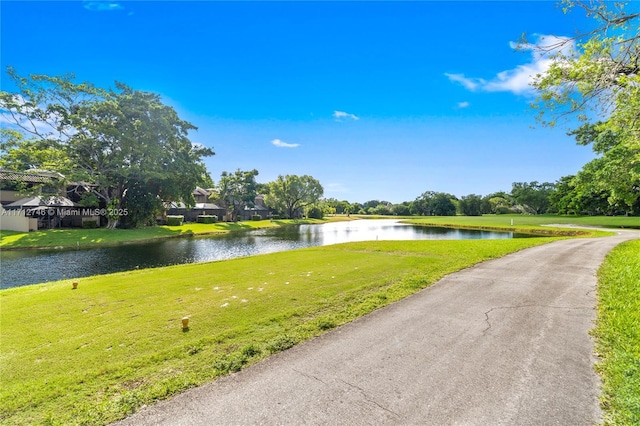 property view of water