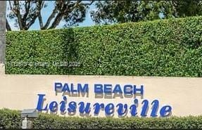 1115 Lake Ter Unit 206, Boynton Beach, FL 33426 - view of community / neighborhood sign