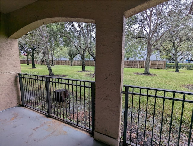 view of patio