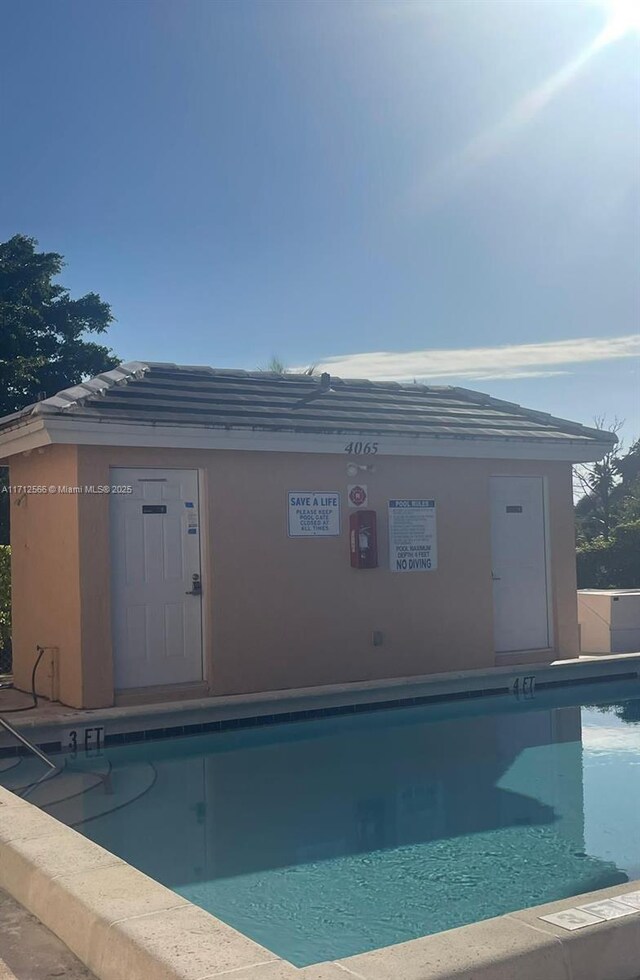 4075 Coral Springs Dr Unit 5, Coral Springs, FL 33065 - view of pool