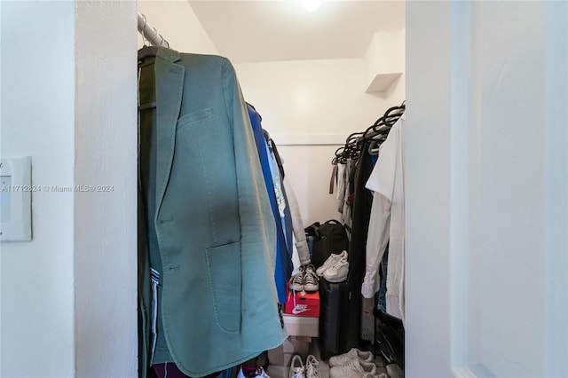 view of spacious closet