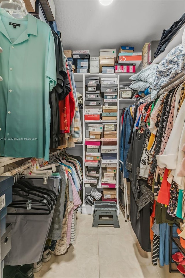 view of spacious closet