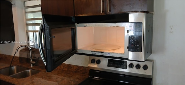 kitchen featuring sink and stove