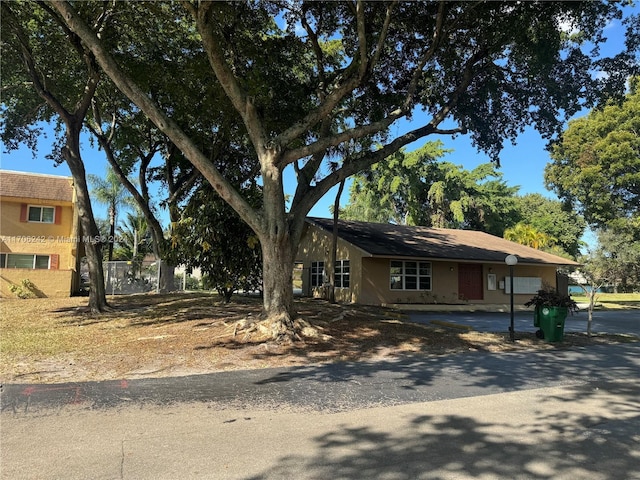 view of ranch-style house