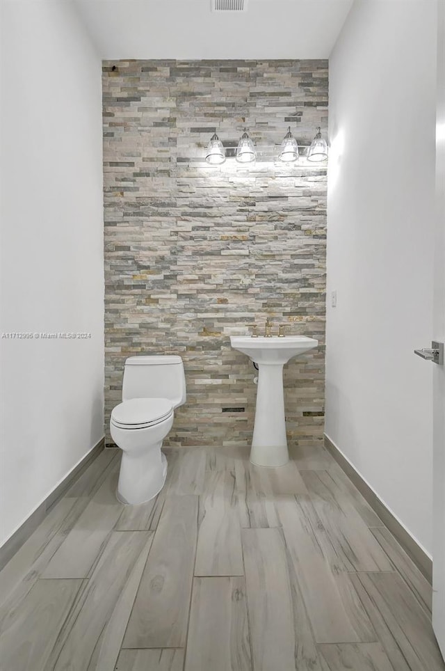 bathroom with toilet