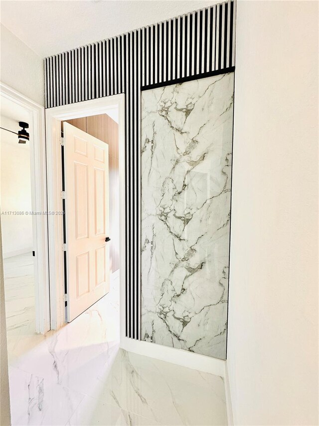 foyer with french doors