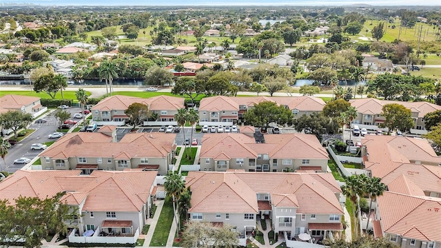 birds eye view of property featuring a residential view