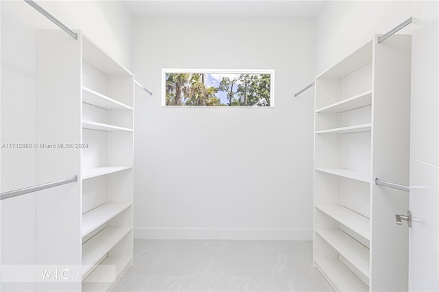 view of spacious closet