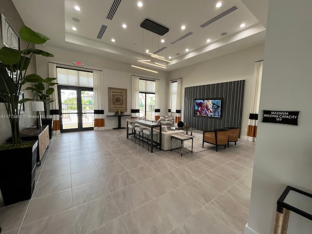 view of community lobby