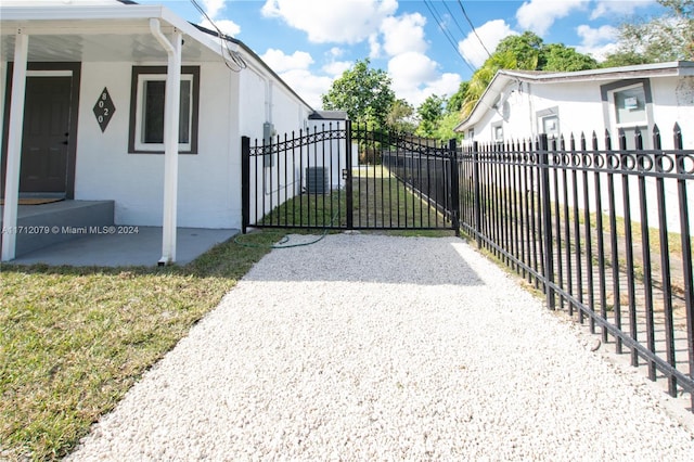 view of gate