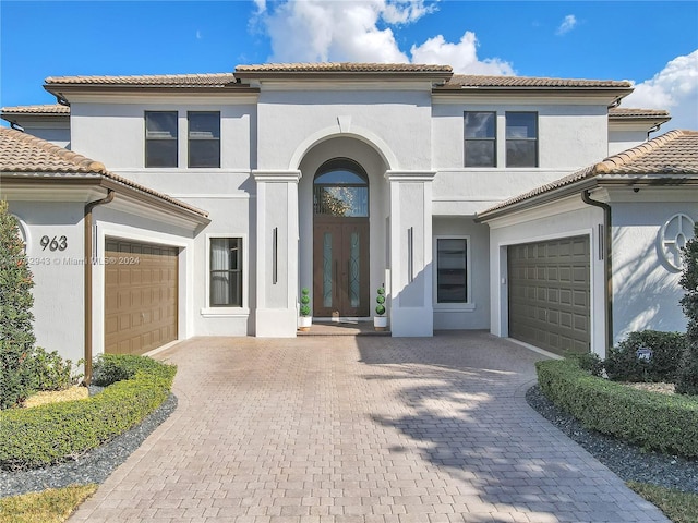 view of mediterranean / spanish house